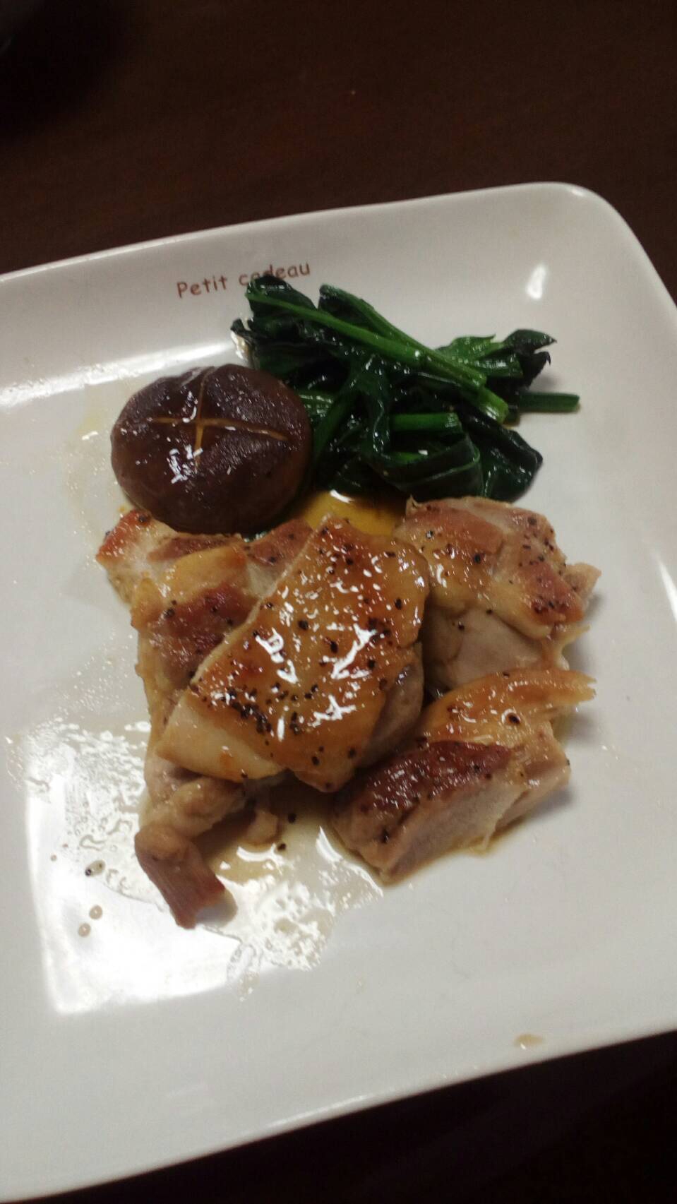 鶏モモ肉のタレ焼き