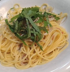 ツナと大葉パスタ