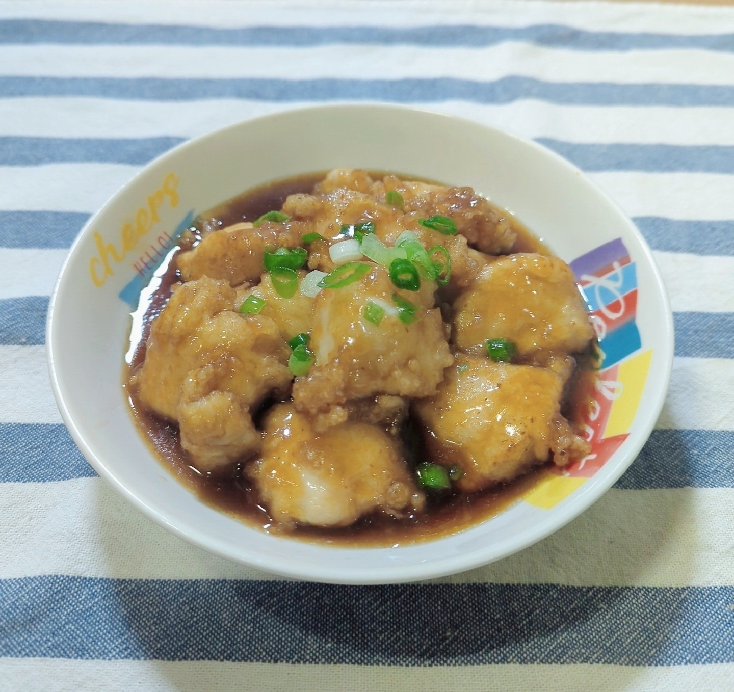 鶏肉の揚げ浸し