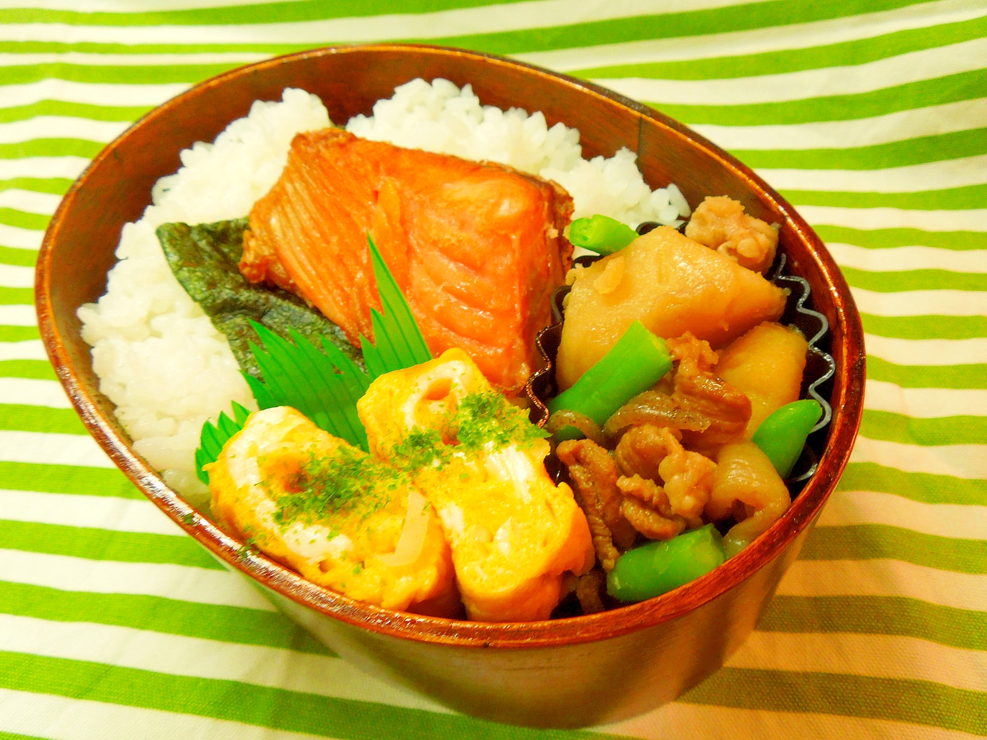 焼き鮭 肉じゃが弁当 レシピ 作り方 By ミルク白うさぎ 楽天レシピ 焼き鮭 肉じゃが弁当 レシピ 作り方 By ミルク白うさぎ 楽天レシピ