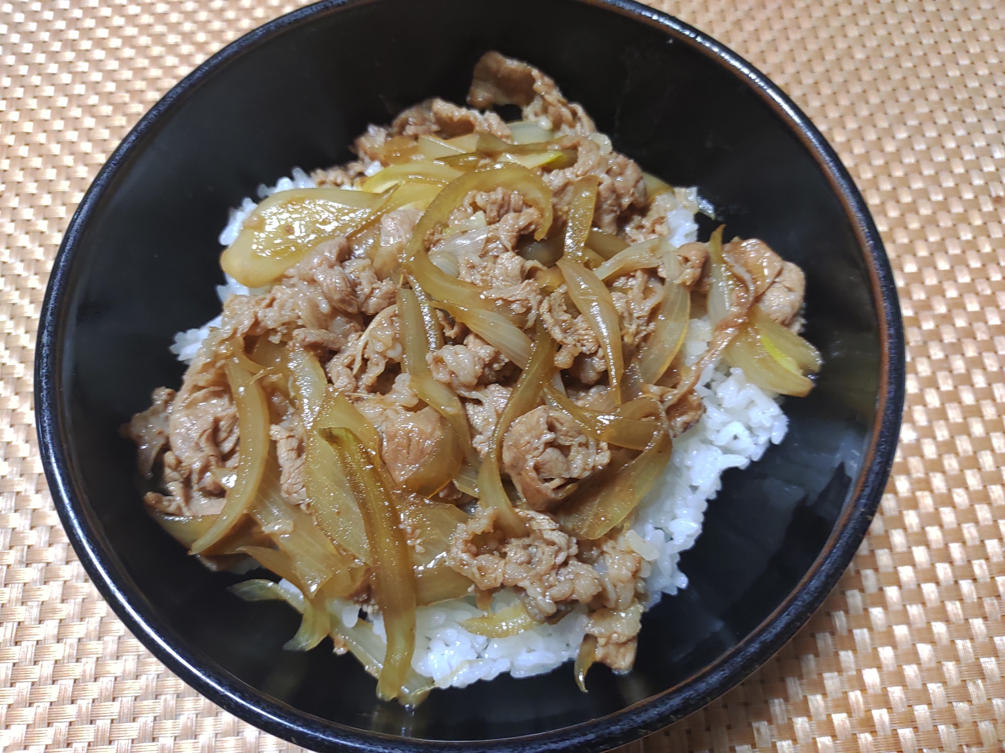 デミグラス牛丼