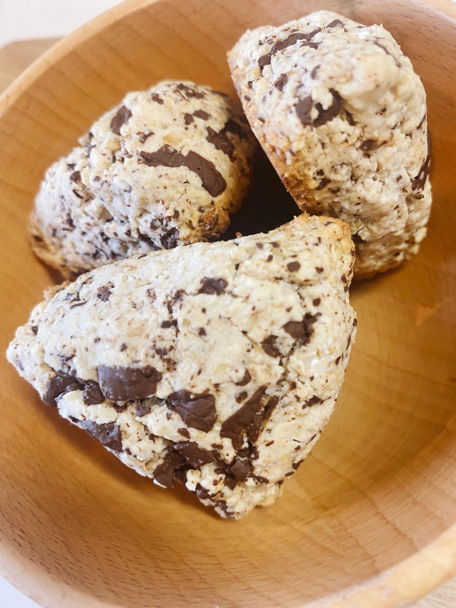 オートミールのスタバ風♡チョコスコーン