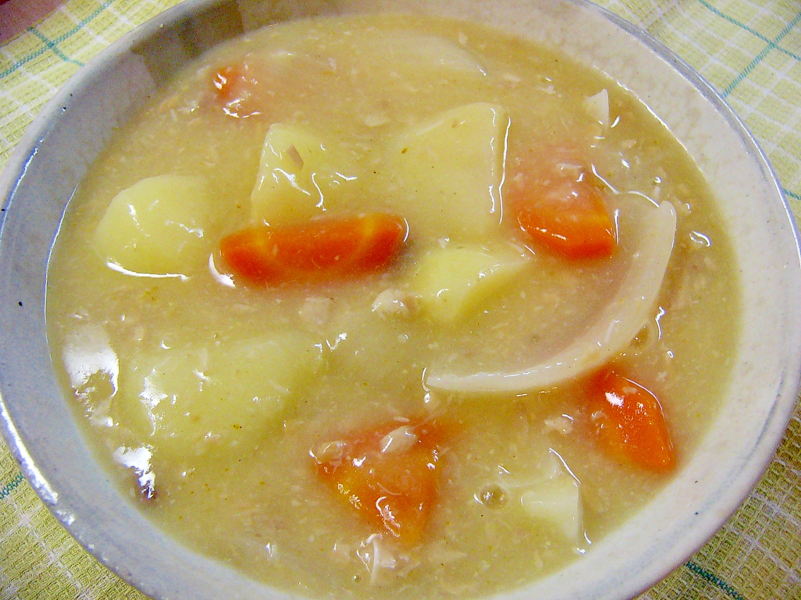 カルシュウムたっぷりのクリームシチュー