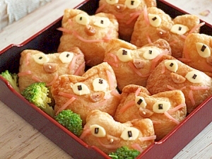 いなりずし☆猫いっぱい~♪