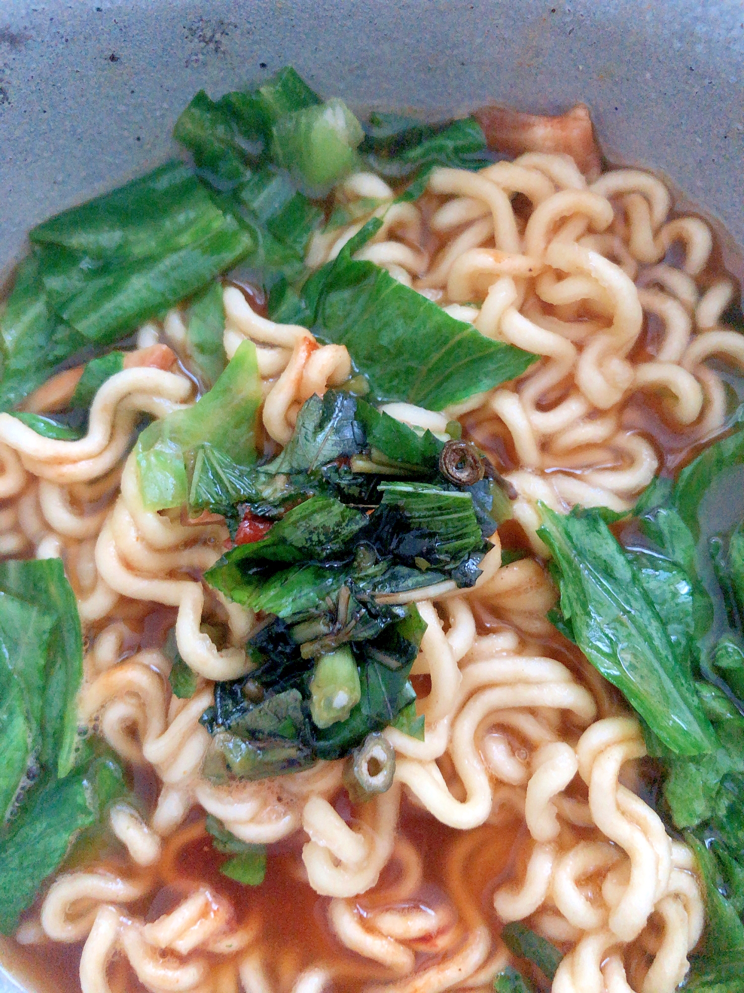 小松菜入り辛ラーメン