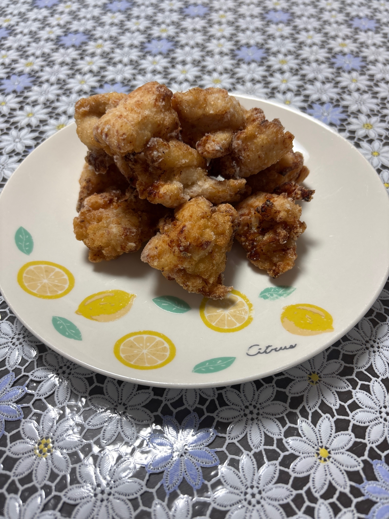 これぞ。塩麹鶏肩肉(振袖)唐揚げ。