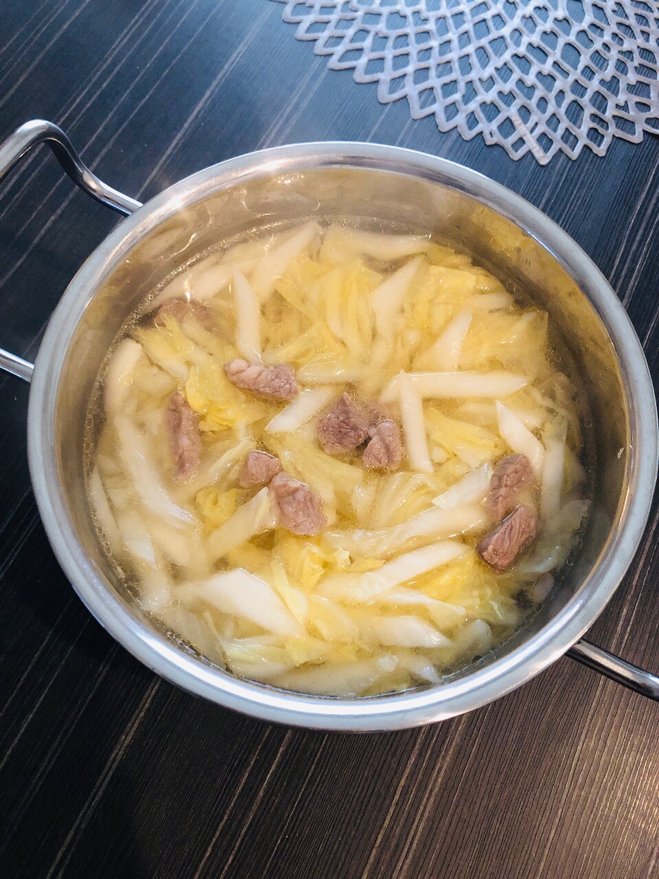 牛肉と白菜の洋風煮込みスープ レシピ 作り方 By Ma Ma Yu Mi 楽天レシピ