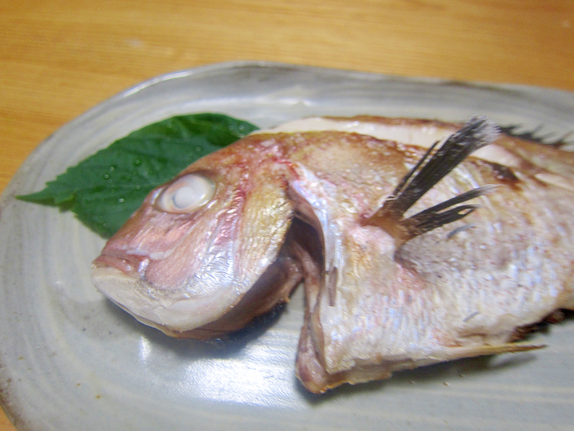 花鯛の塩焼きグリル