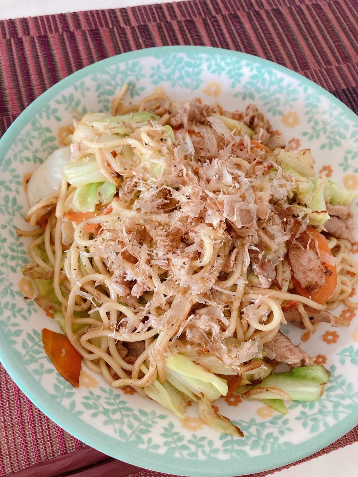 春キャベツが甘い♪塩焼きそば