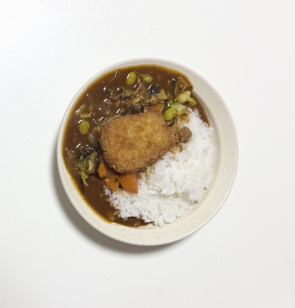 ダブルチキン☆チキンカツチキンカレー