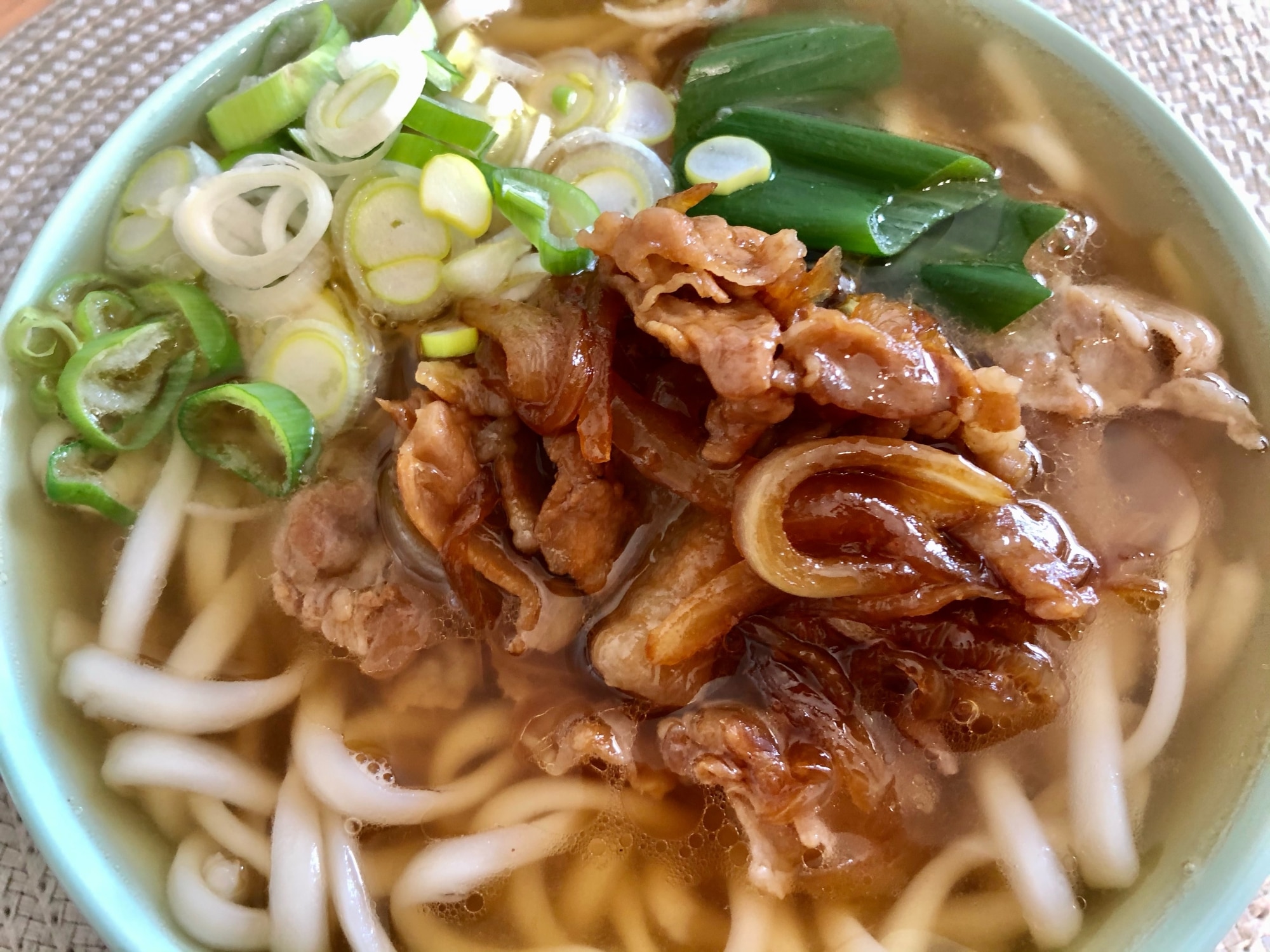 肉うどん 豚バラ フライパン オファー