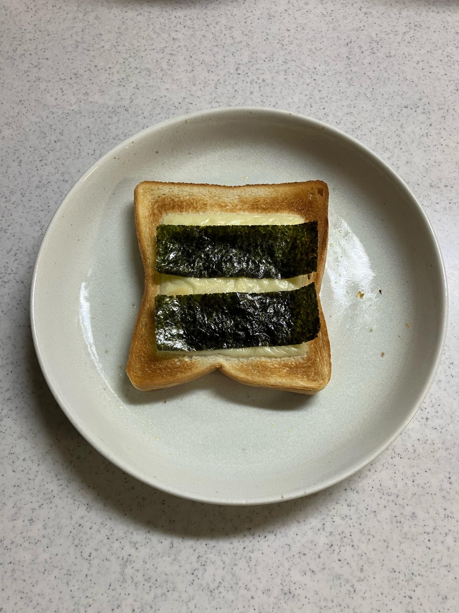 チーズトースト★海苔のせ