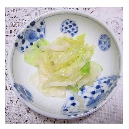白菜のわさび漬け