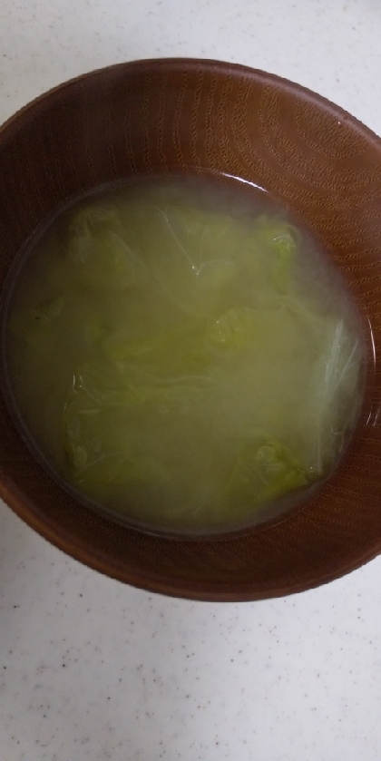 レタスのお味噌汁大好きです～＼(^o^)／参考にさせていただきました☆美味しかったで～す、ごちそうさまでした(○´∀｀人´∀｀○)