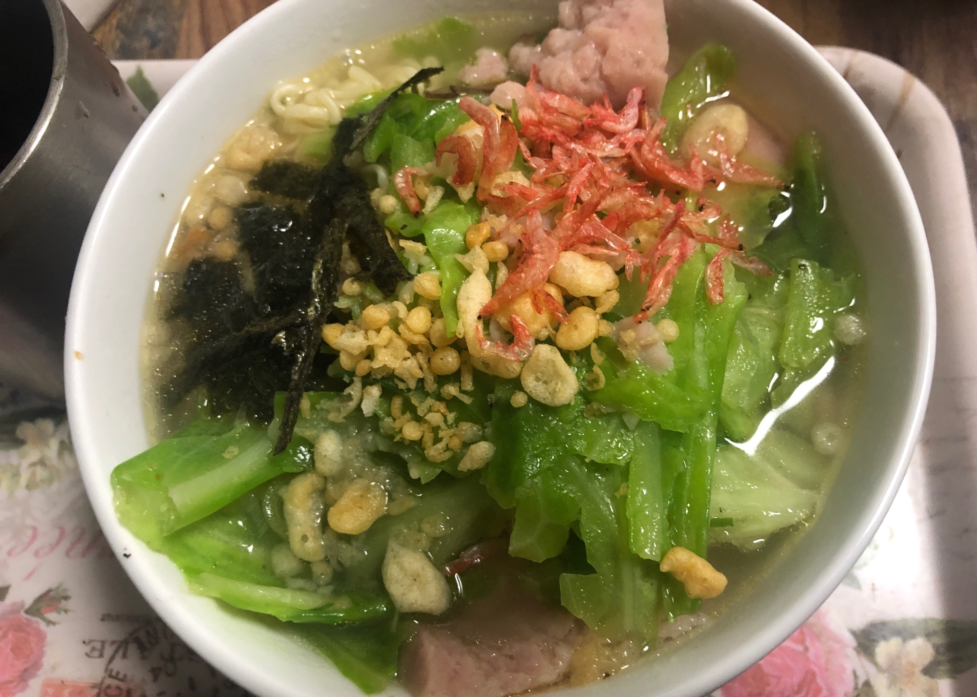 冷蔵庫の残り野菜食べきり♪ちゃんぽんラーメン