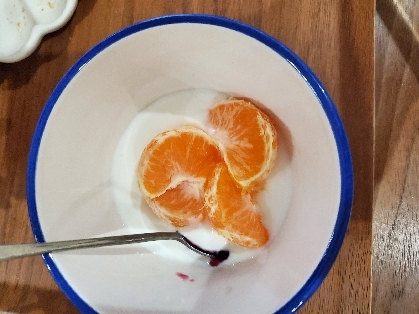 みかんでつくりました(^-^)