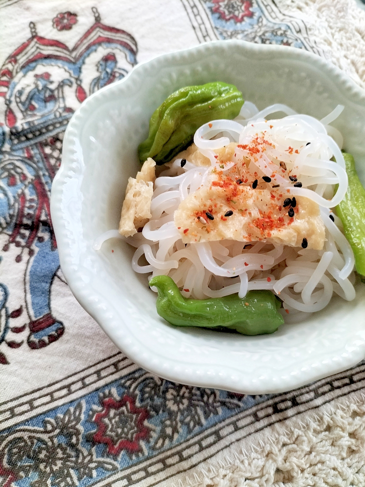 ししとうと白滝のさっと煮♩