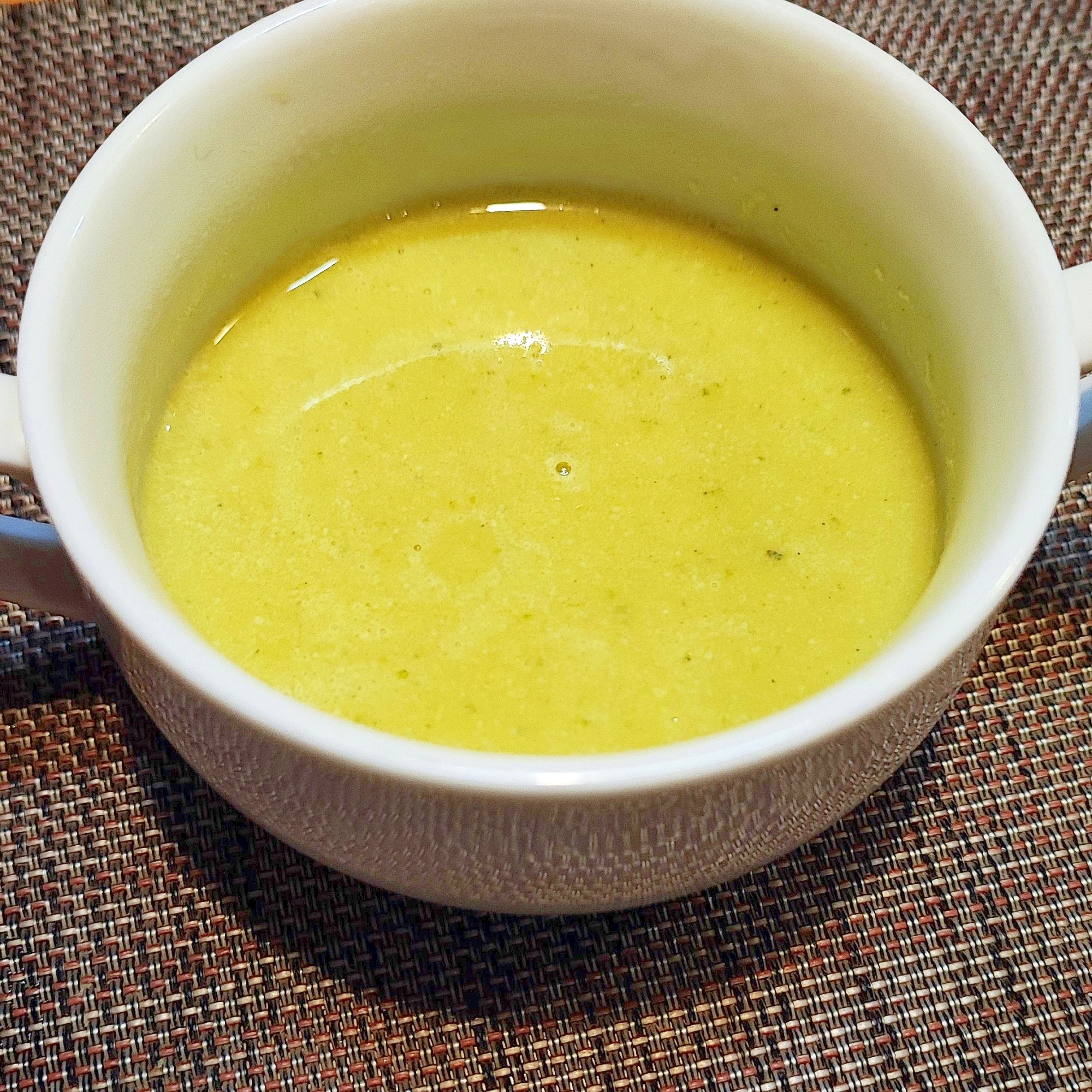 冷凍カボチャと玉ねぎのポタージュ