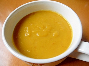 かぼちゃとじゃがいもの冷製スープ