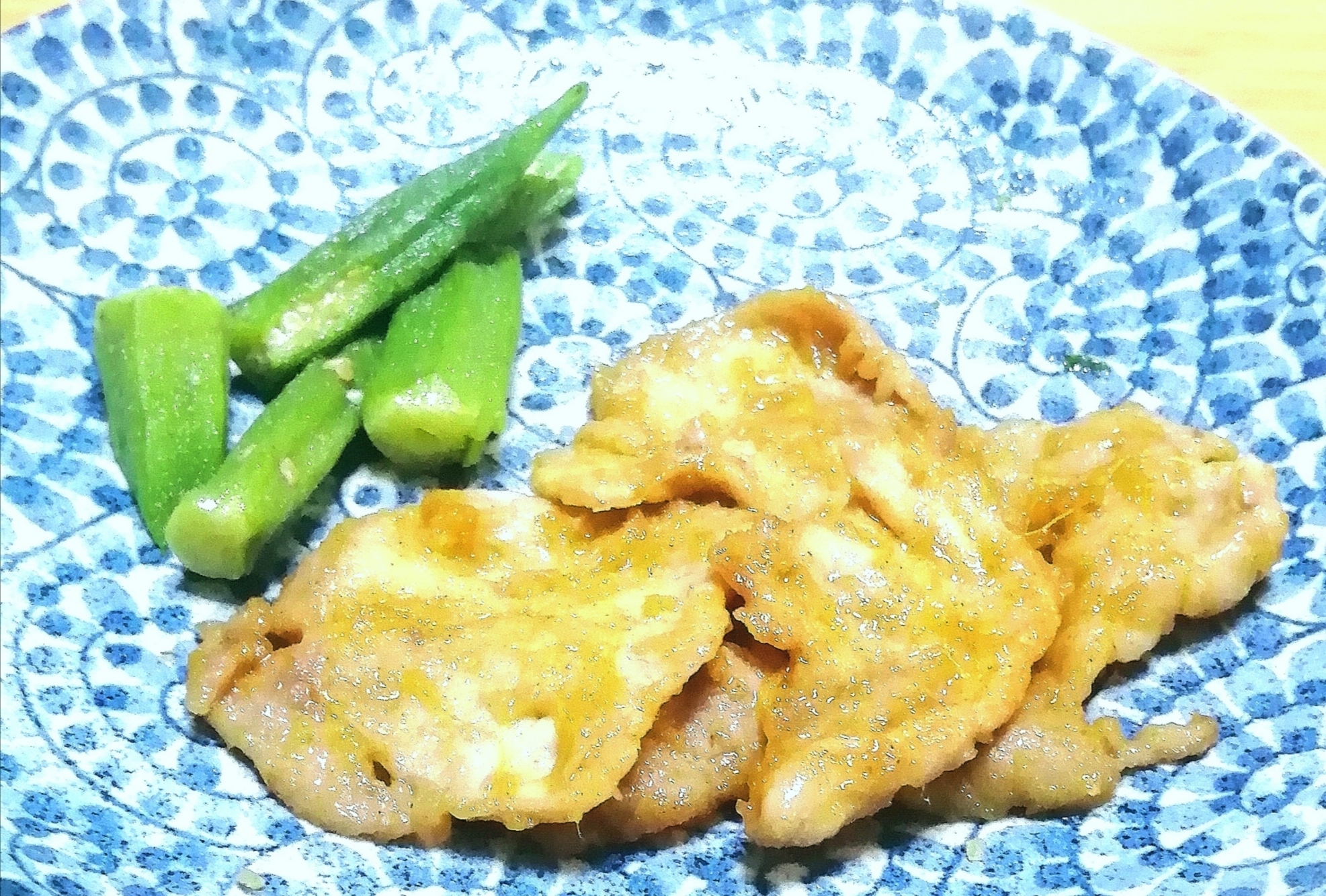 生姜風味★★豚肉カレーソテー