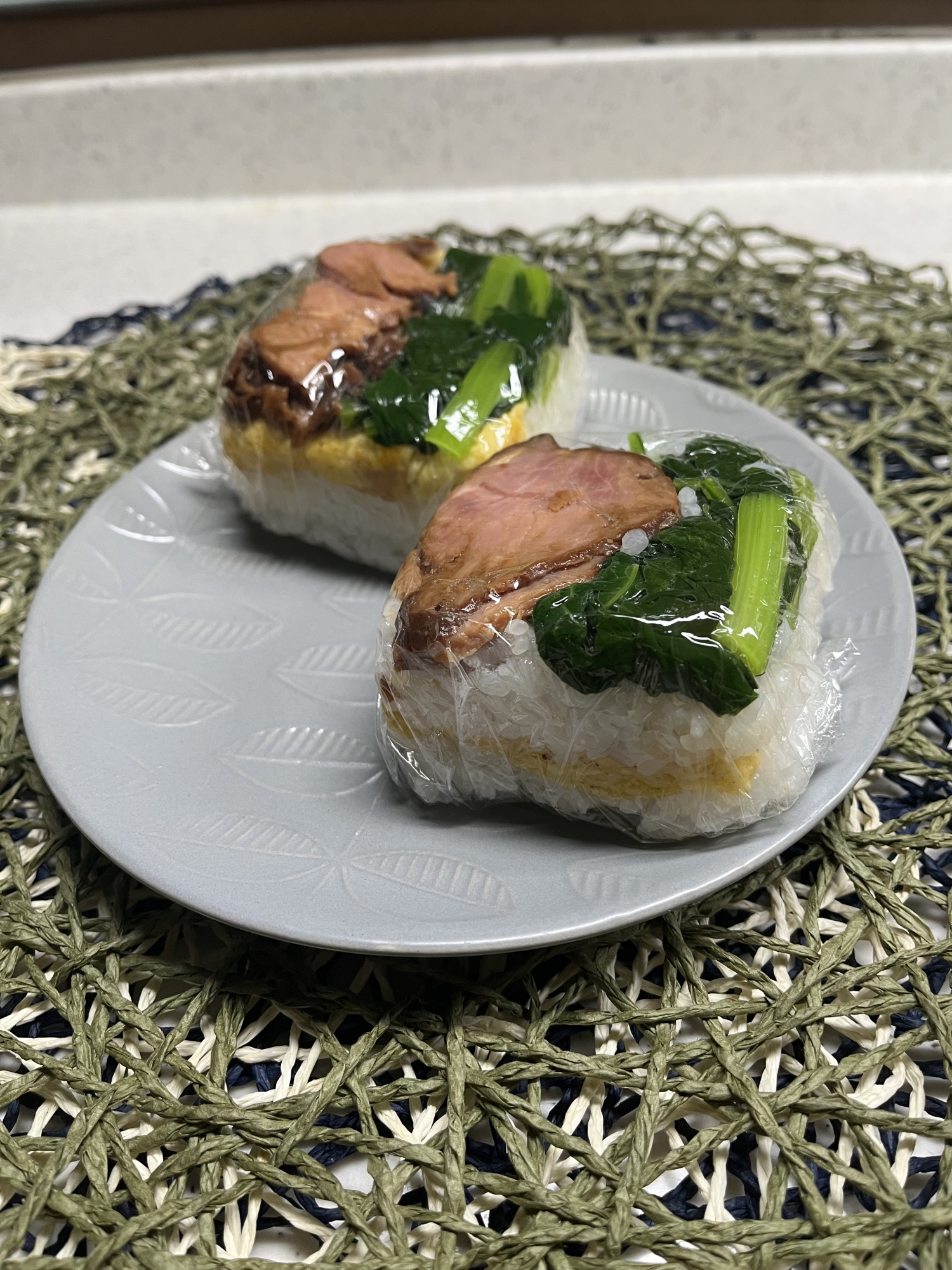 豆腐パックで♬簡単おにぎらず