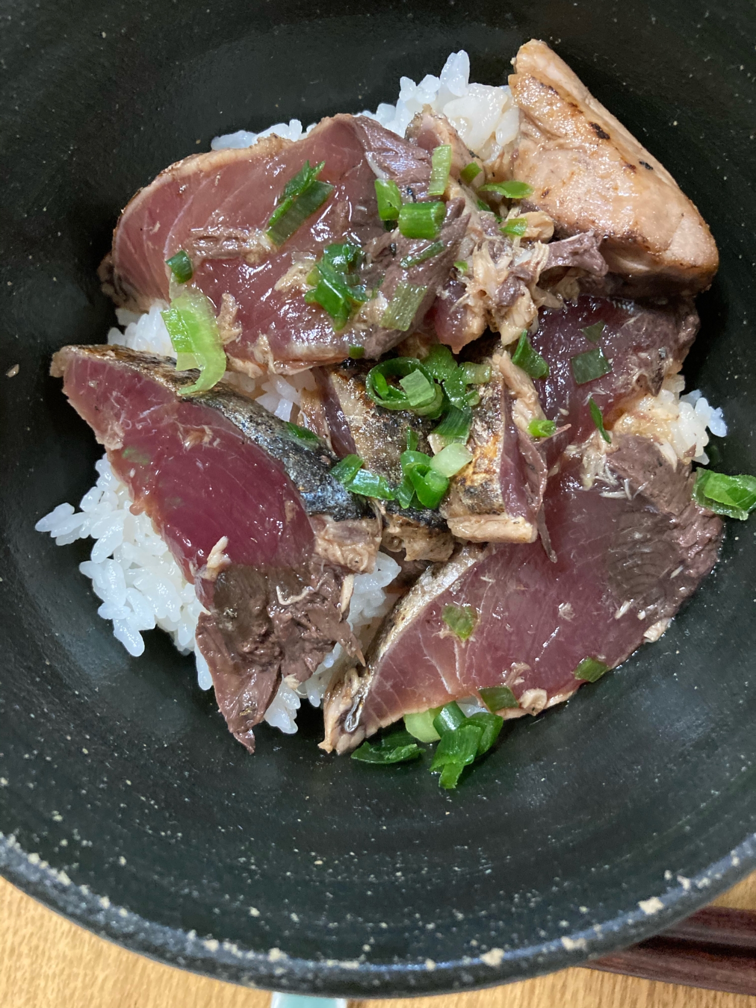 さっぱりカツオ丼