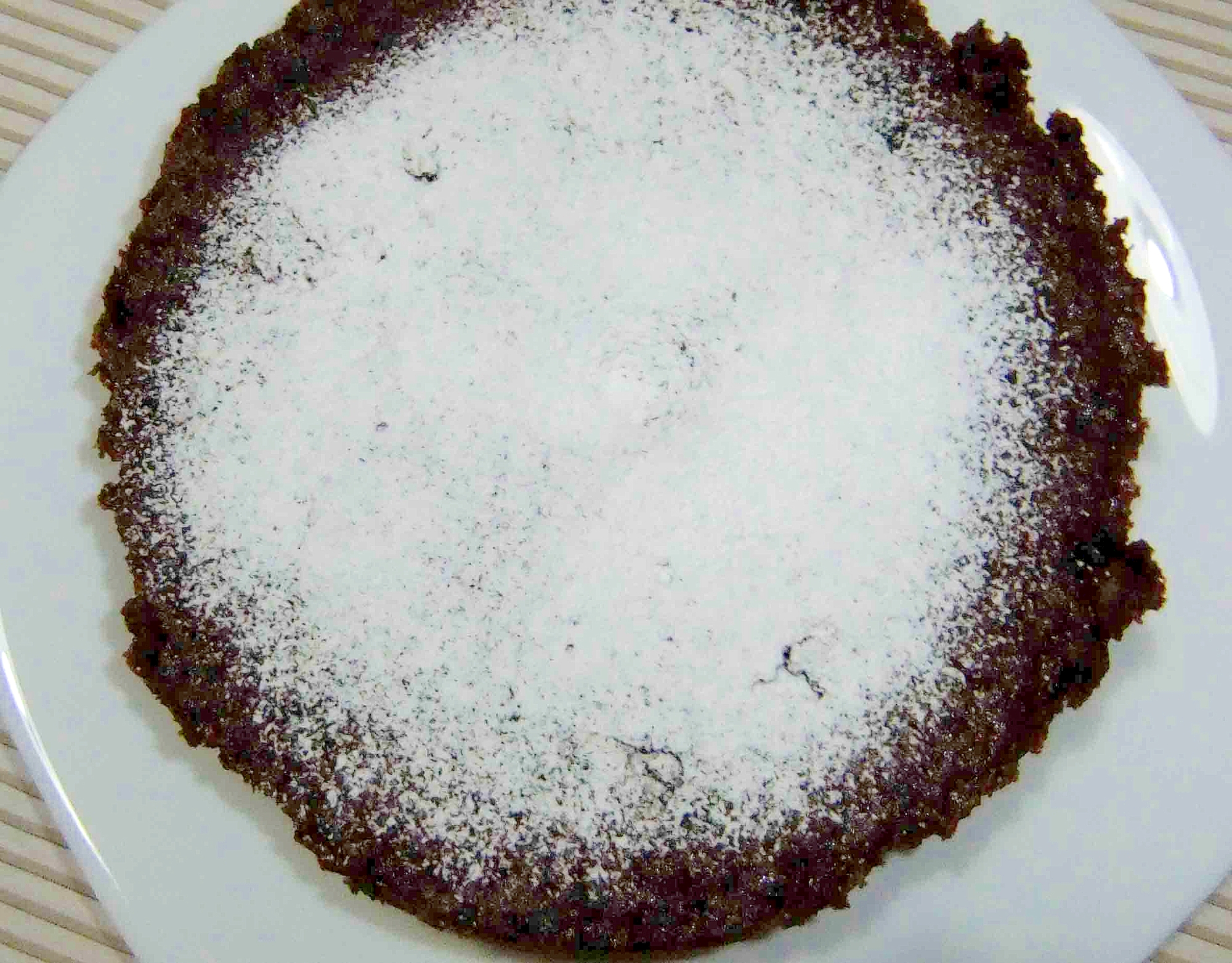 シリコンスチーマで作るレーズンチョコレートケーキ