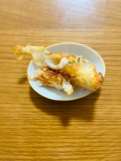 米粉と片栗粉でカリッと衣⟡.·ちくわの磯辺揚げ