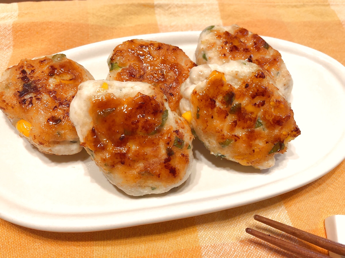 コロコロふんわり♪鶏はんぺんバーグ