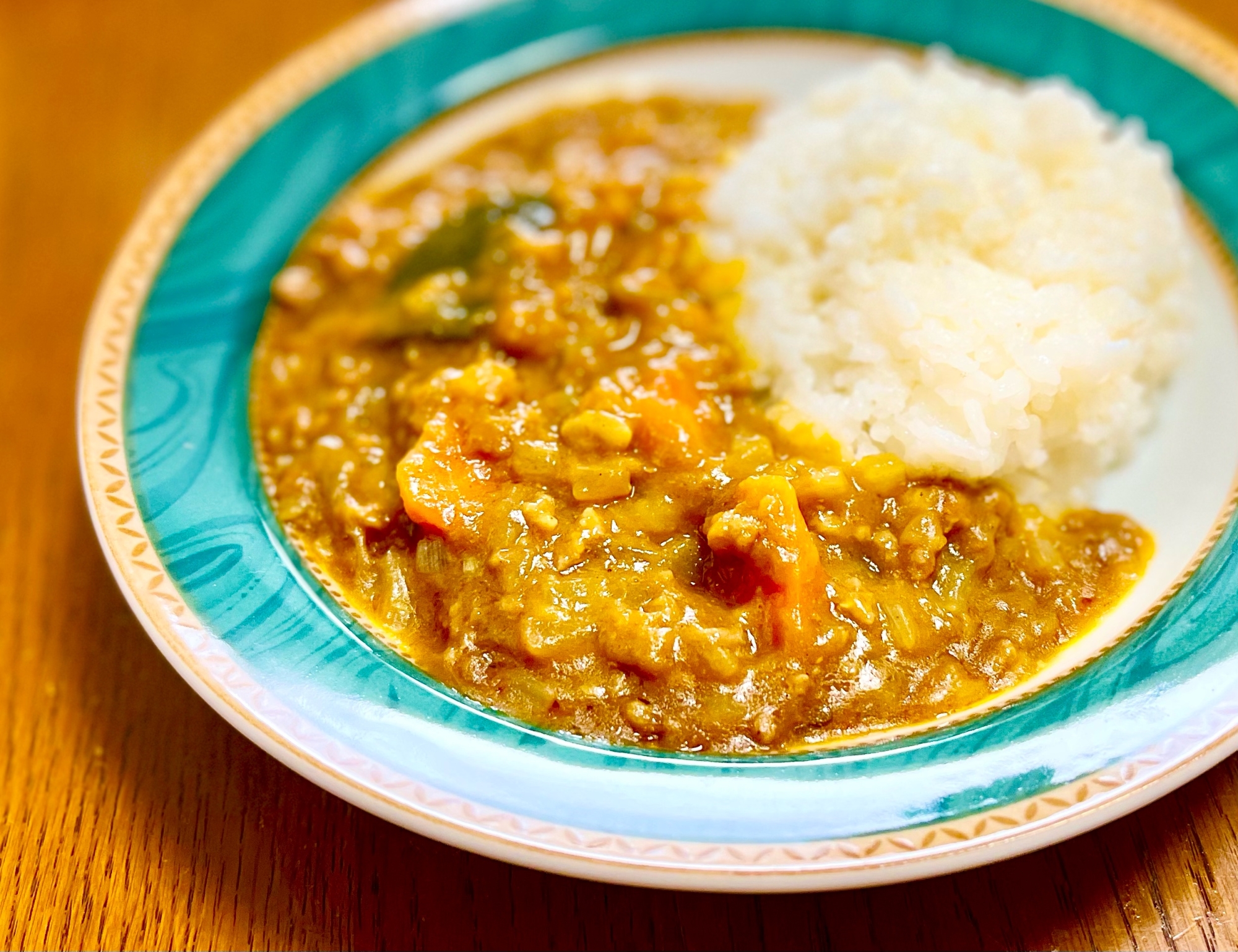 電子レンジで作るかぼちゃカレー