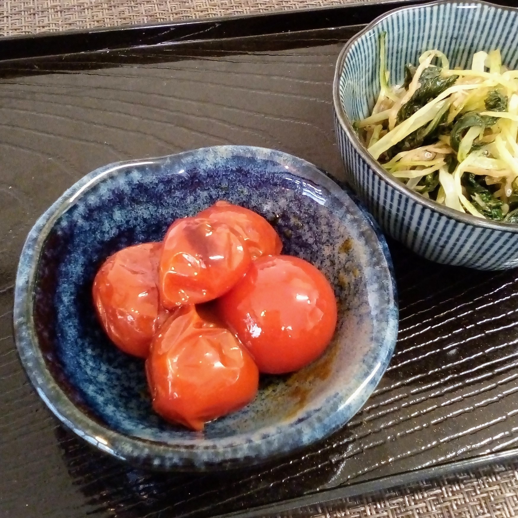 ♪おつまみにもご飯のお供にもなるミニトマト♪