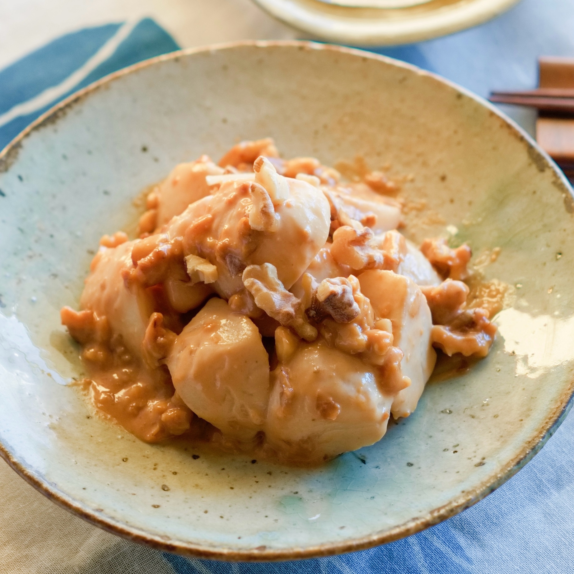 里芋のくるみみそマヨあえ【和食・副菜】