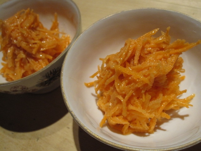 フランスの定番♪キャロットラペ