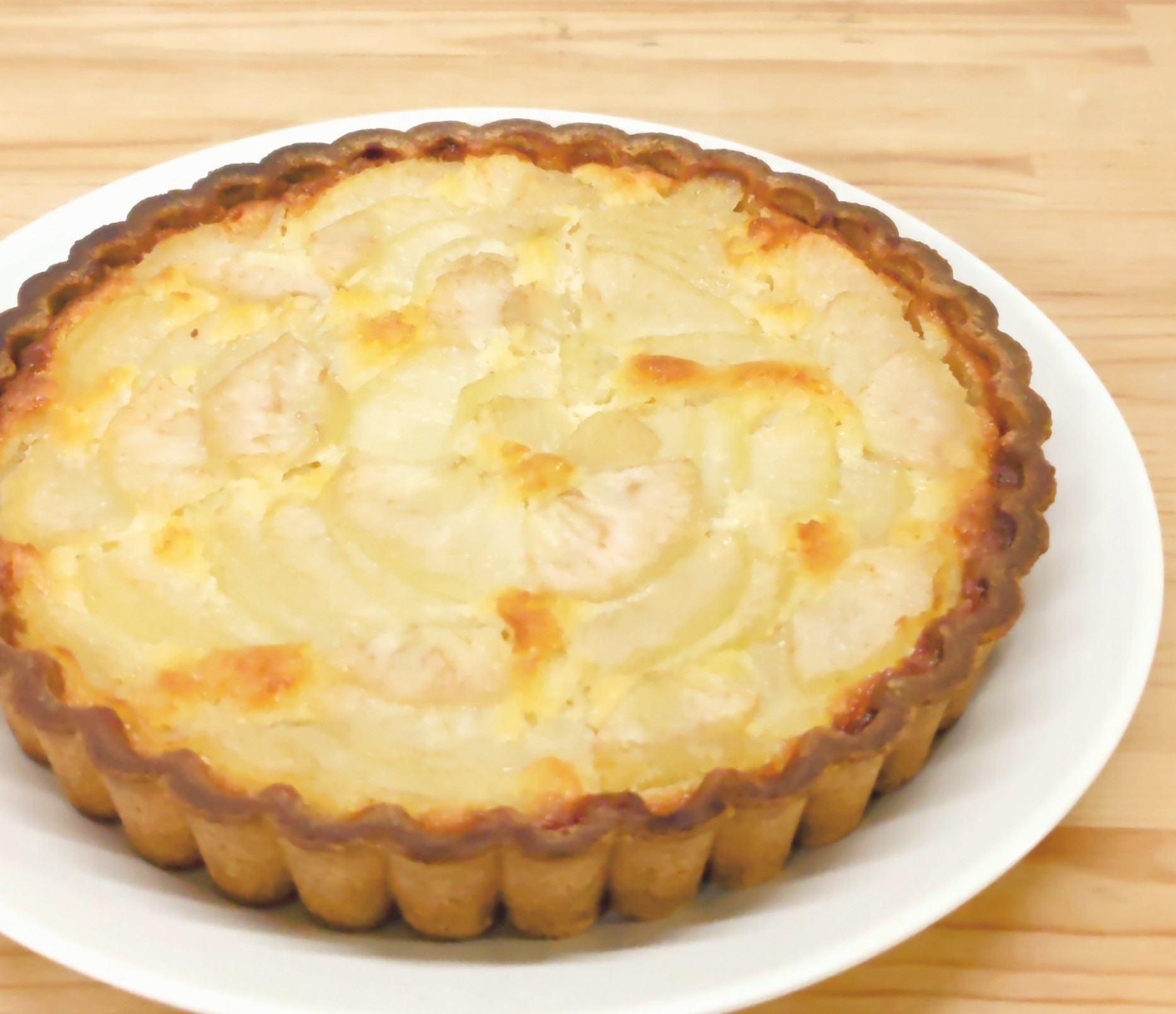 シンプルな『洋梨タルト』