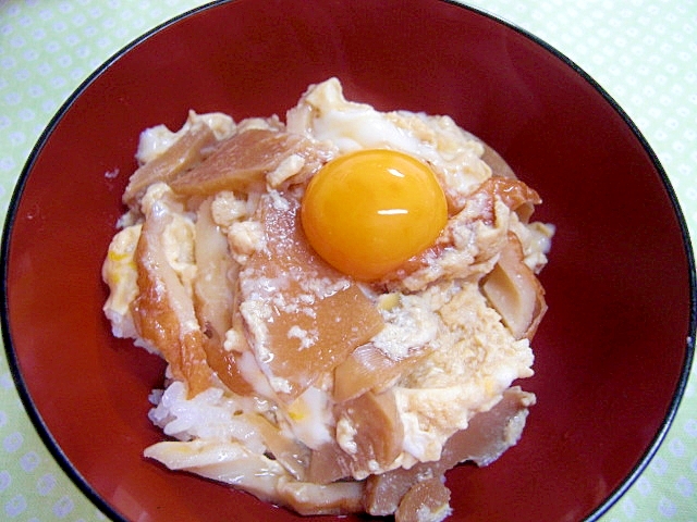 筍とちくわの丼