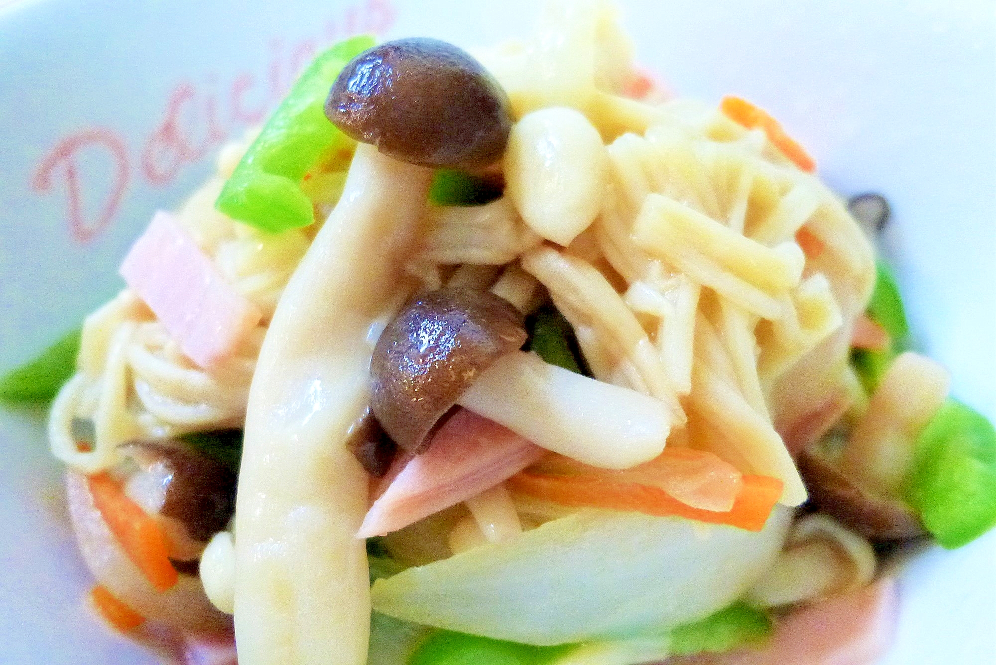 きのこと野菜の バターしょうゆ炒め