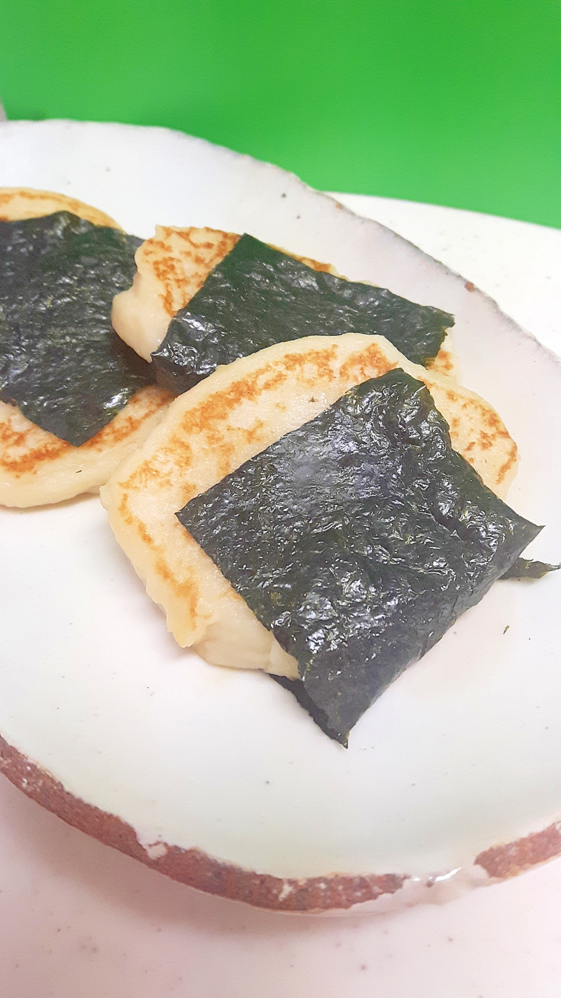 簡単！(^^)コストコマッシュポテトの芋焼き餅♪