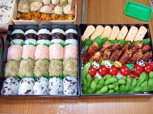 ２０１１運動会お弁当ｐart１ レシピ 作り方 By 梅happy 楽天レシピ