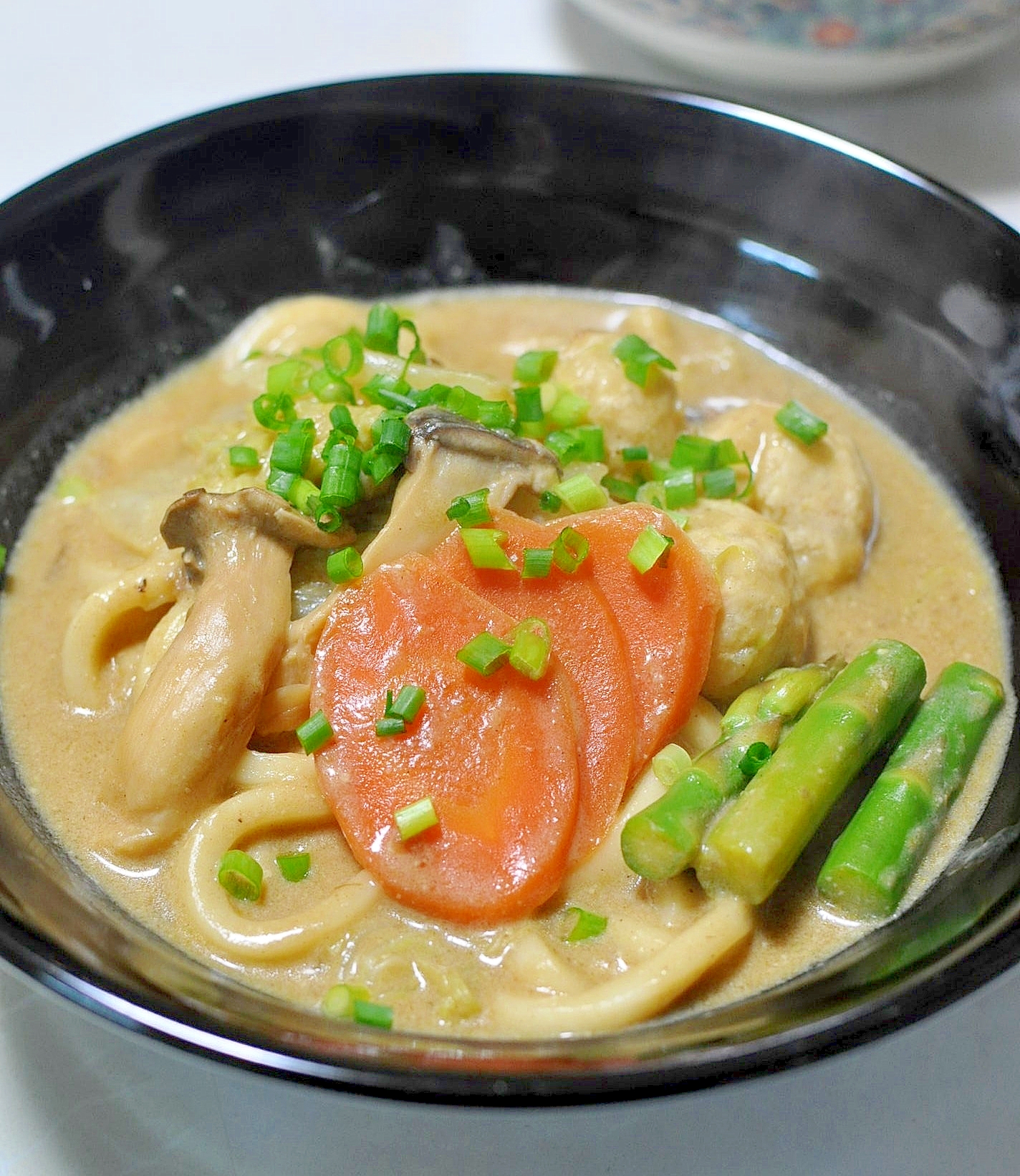 食研カレーで作る★豆乳カレーうどん