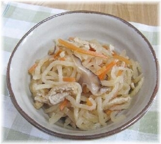 レンジで♪お酒に♪ごはんに♪切り干し大根の煮物