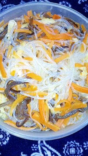 美味！油揚げと野菜のはるさめ煮