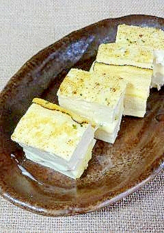 簡単☆豆腐のチーズサンド