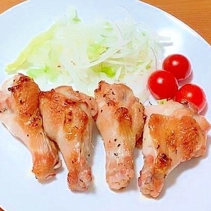 【簡単腸活】香草塩の手羽元(鶏肉)グリル