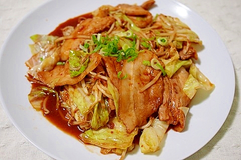 野菜シャキシャキ、うまい！　回鍋肉