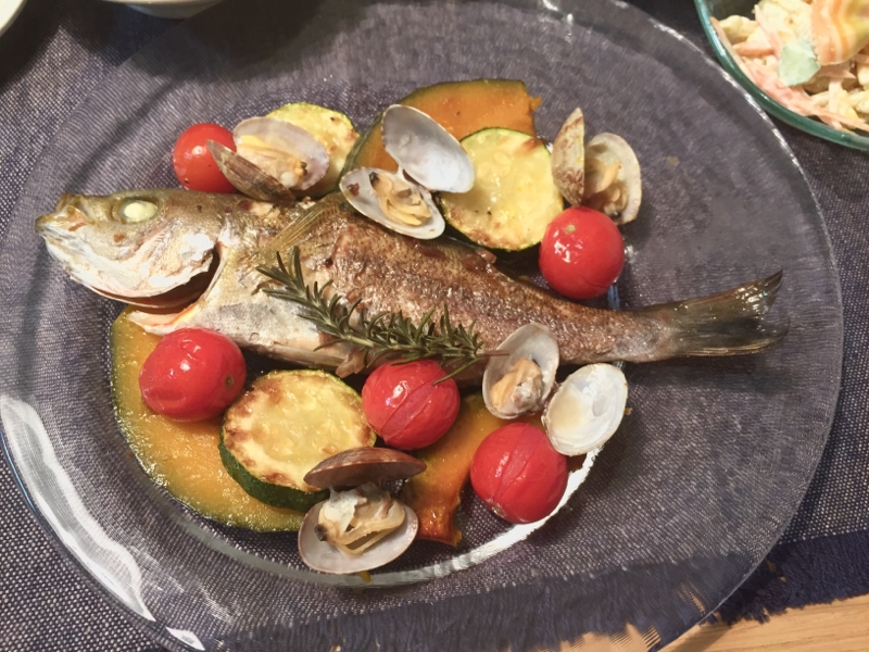 いさきのアクアパッツァ レシピ 作り方 By Chacco H 楽天レシピ いさきのアクアパッツァ レシピ 作り方 By Chacco H 楽天レシピ