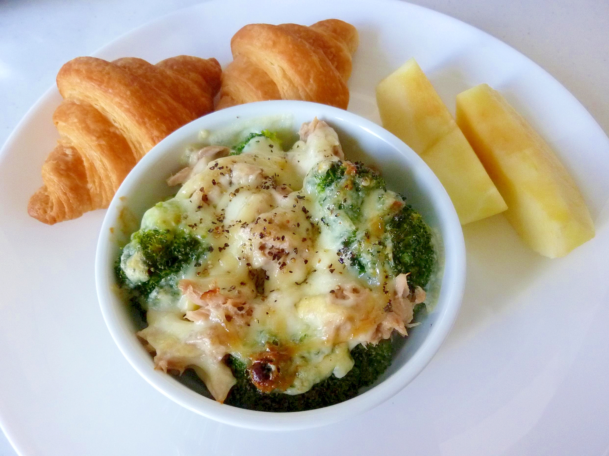 ブロッコリーとツナのチーズ焼きdeワンプレート レシピ 作り方 By げんきノンタン 楽天レシピ ブロッコリーとツナのチーズ焼きdeワンプレート レシピ 作り方 By げんきノンタン 楽天レシピ