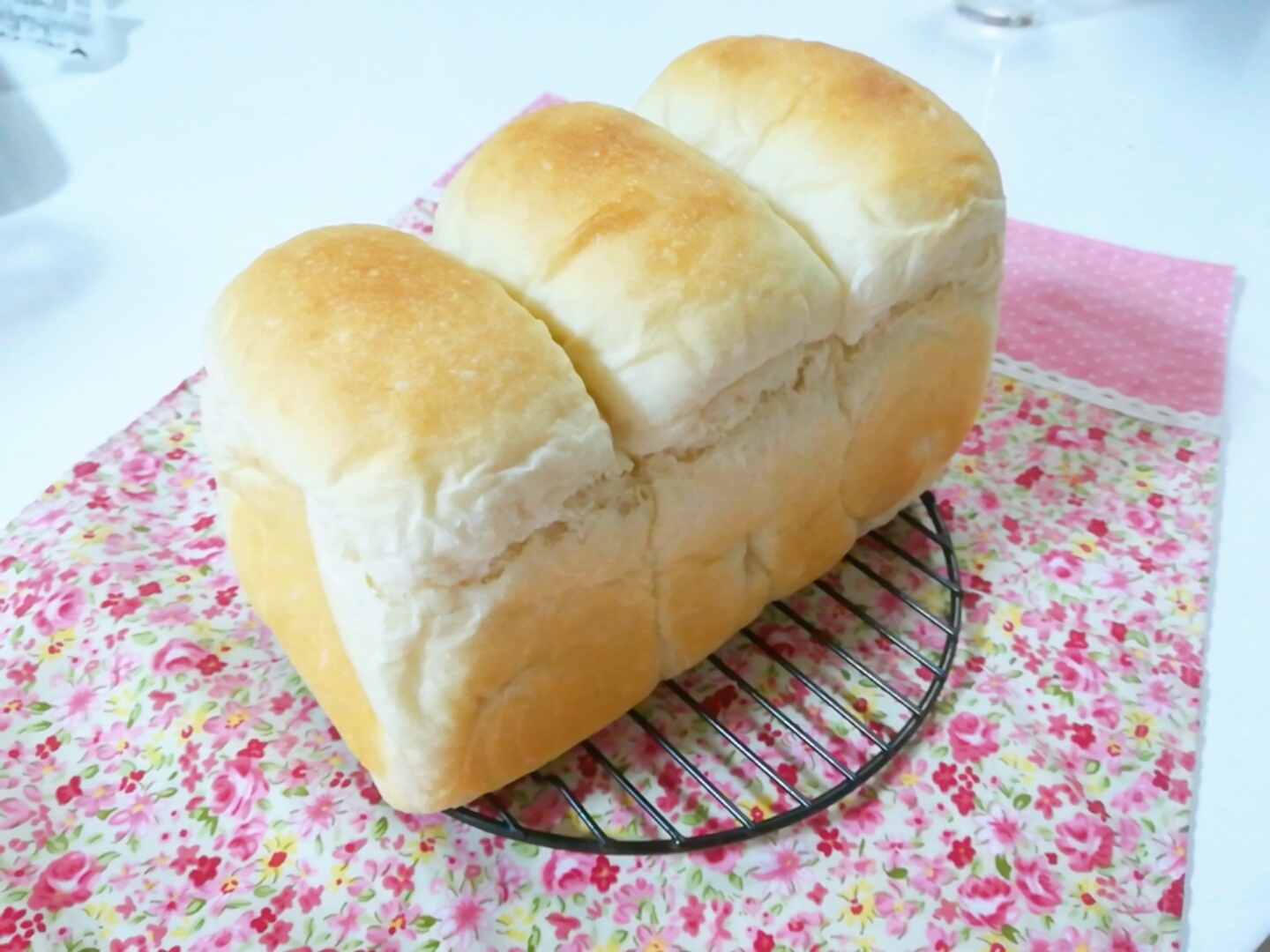 HBで生地作り☆我が家の山型食パン