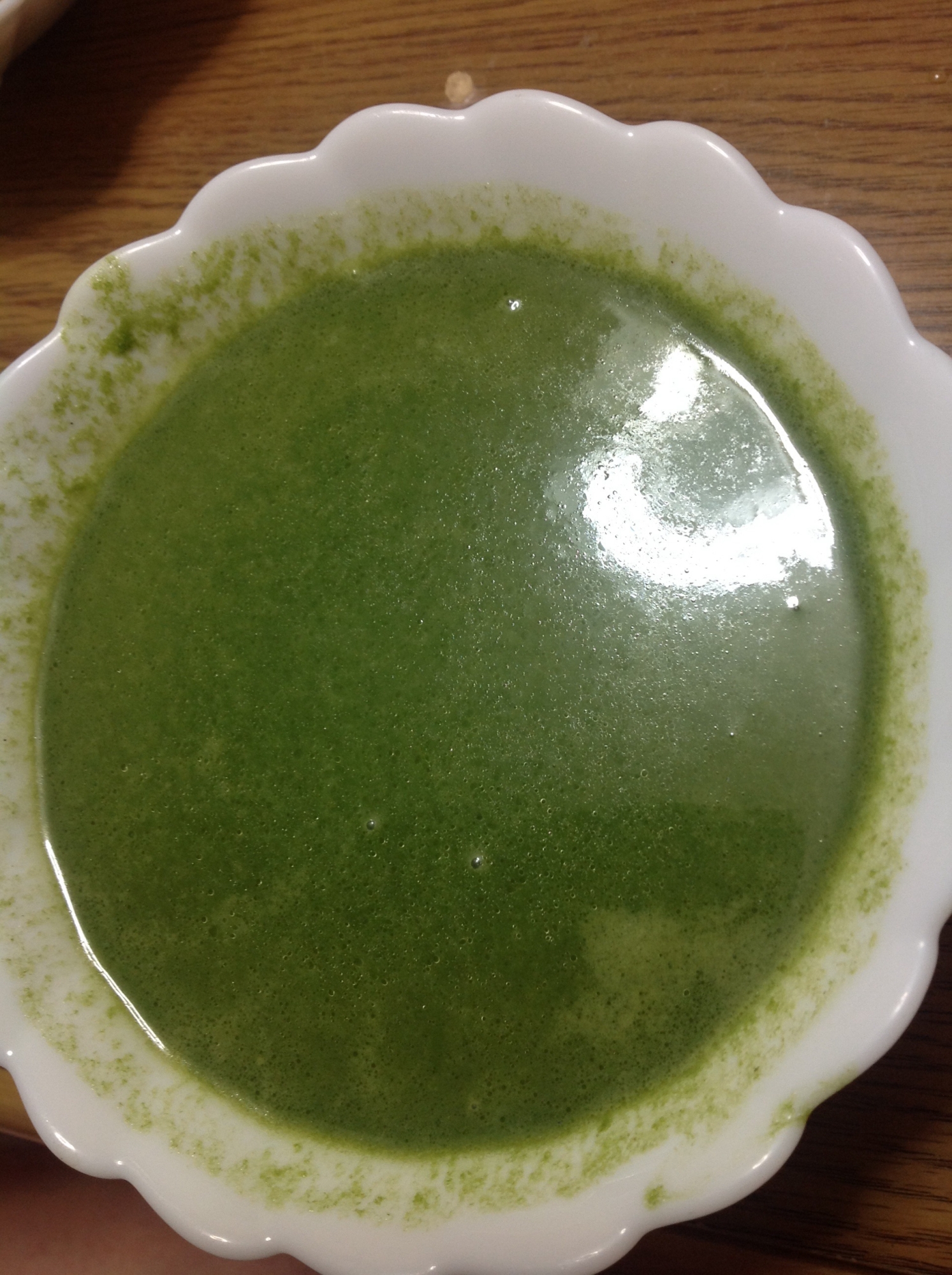 飲む青汁 ほうれん草のスープ