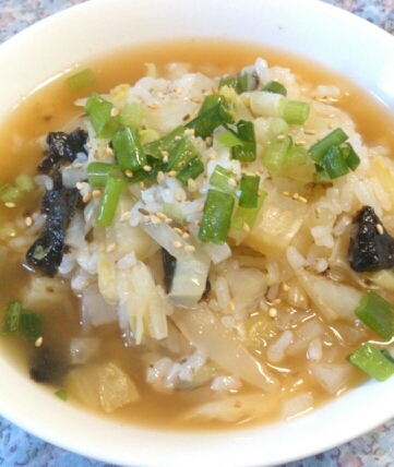 ひとりランチに 韓国風スープご飯 レシピ 作り方 By はな94 楽天レシピ