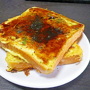 昔懐かしい!食パンお好み焼き「パン天」